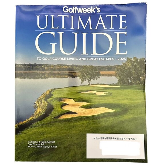 Golfweek Golf Week Magazine Ultimate Guide 2025 Golf Course Living Great Escapes - Picture 1 of 1